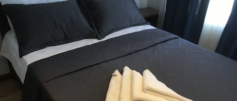 Premium bedding, Select Comfort beds, individually decorated