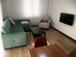 Televisión LCD 70 cm con canales de televisión vía satélite