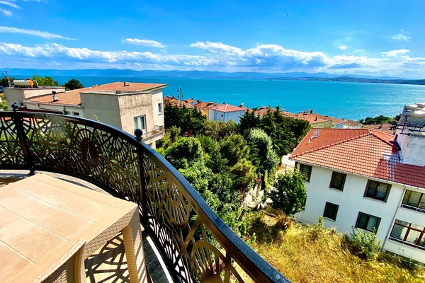 Deluxe Condo, Air conditioning, Sea View | Balcony view