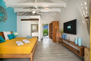 1 phòng ngủ, bộ đồ giường cao cấp, nệm Select Comfort