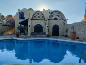 Alberca al aire libre 