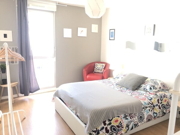 2 bedrooms, desk, iron/ironing board, free WiFi