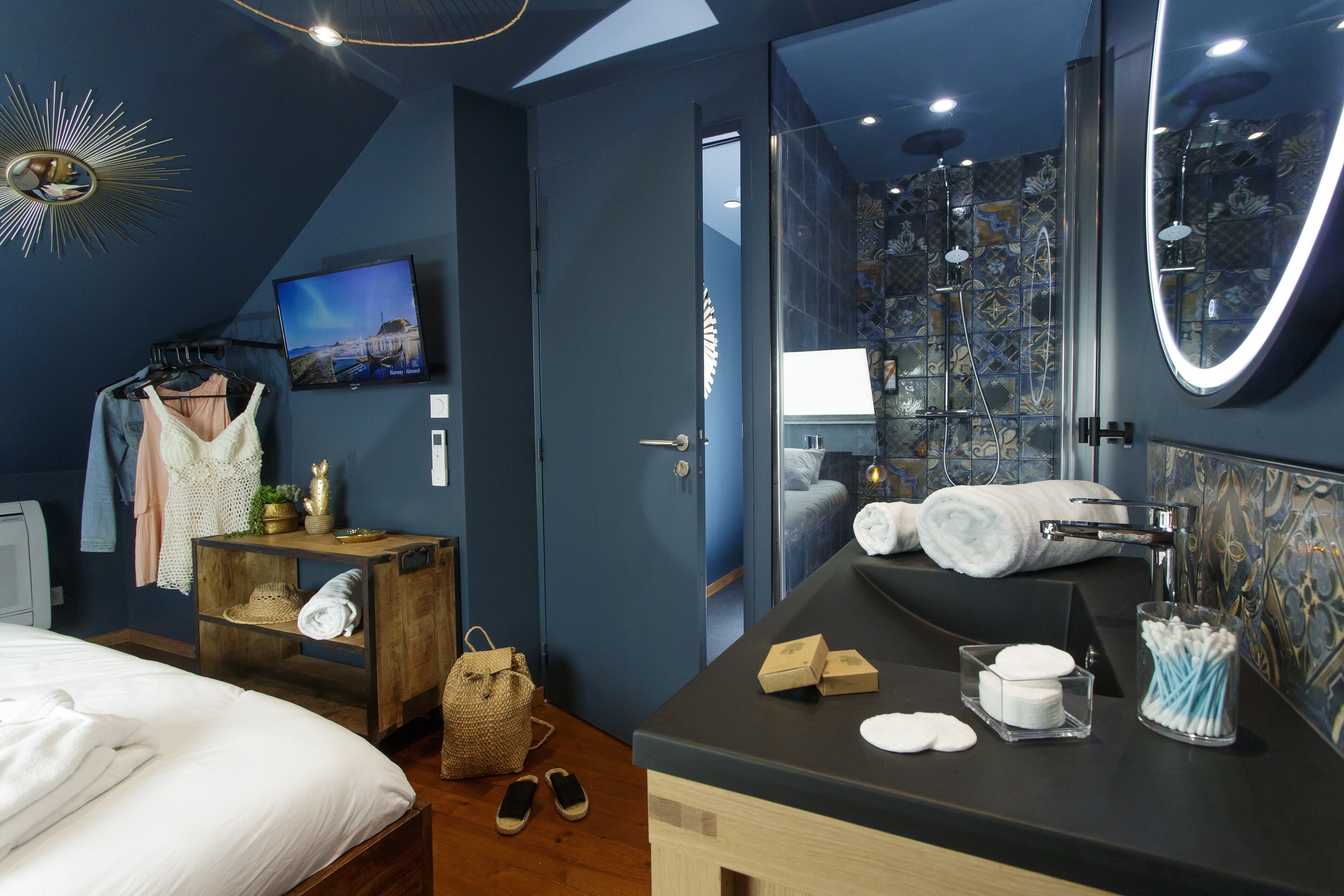 2 habitaciones, wifi gratis y ropa de cama 