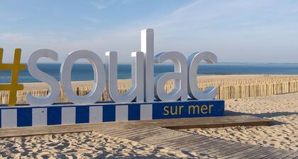 House "Le domaine des Sables" in Soulac with internet, swimming pools and nearby ocean