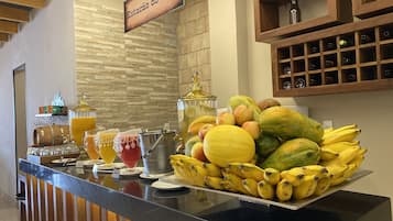 Komplett frokost er inkludert hver dag