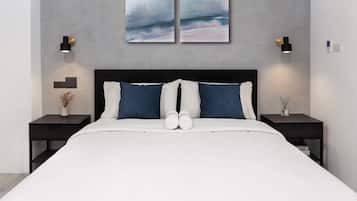 Deluxe Double Room | Down comforters, desk, WiFi (free), bed sheets
