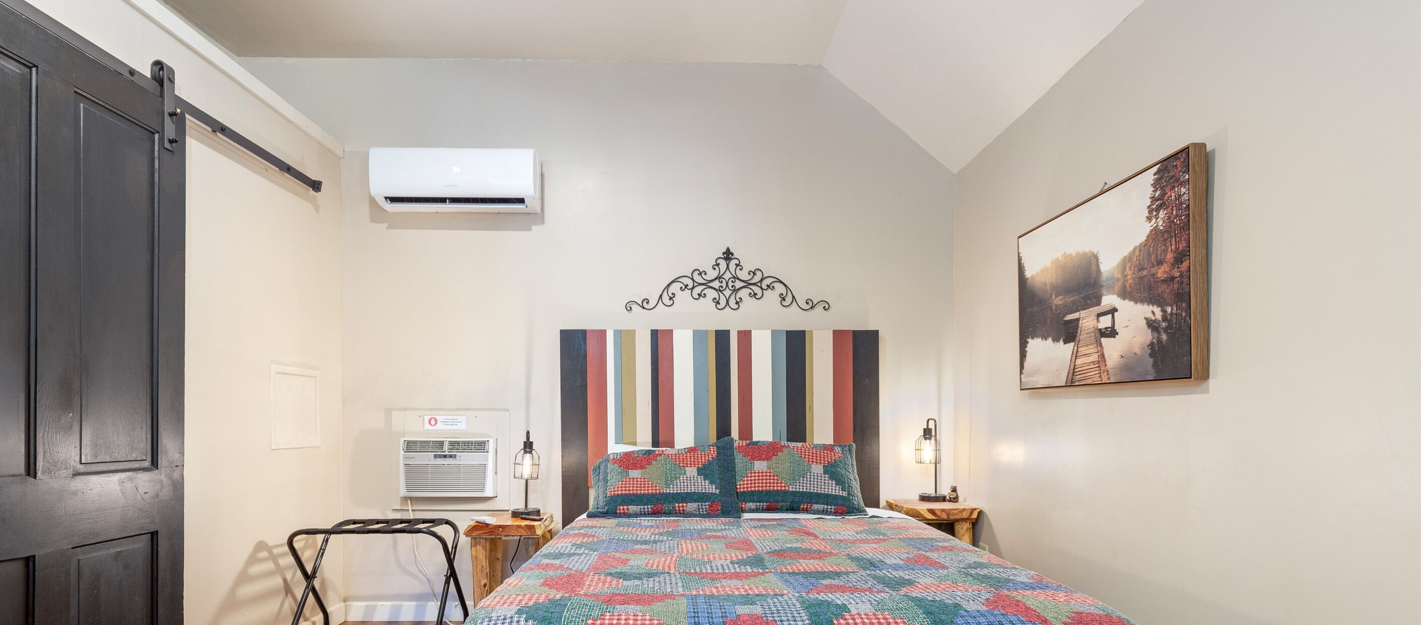 1 室のベッドルーム、アイロン / アイロン台、旅行用ベビーベッド、WiFi (無料)