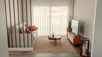 Perhehuoneisto | Oleskelualue | Älytelevisio