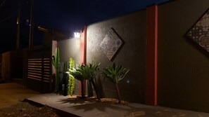 Fassade der Unterkunft