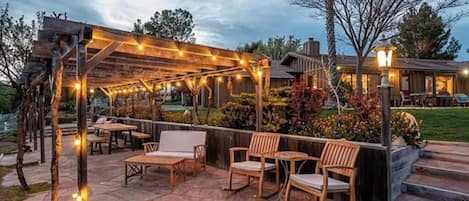 Restaurante al aire libre