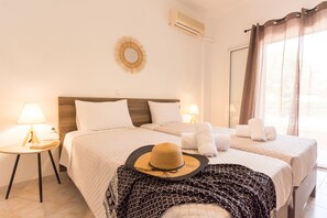 Design Double or Twin Room | Premium bedding, in-room safe, individually decorated - Euphoria Complex (Corfu)