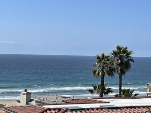 Playa en los alrededores, camastros y toallas de playa 