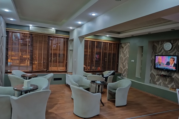 Lobby sitting area