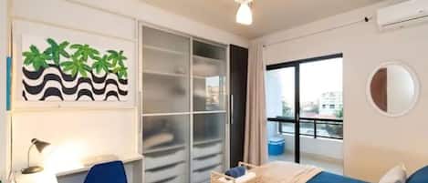 1 chambre, bureau, fer et planche Ă repasser, accĂšs au Wi-Fi (inclus)