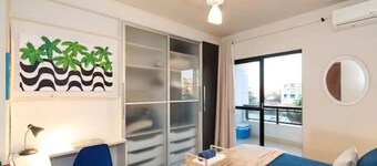 Praia das Dunas at 900 m, Garage, Wi-fi, and TV