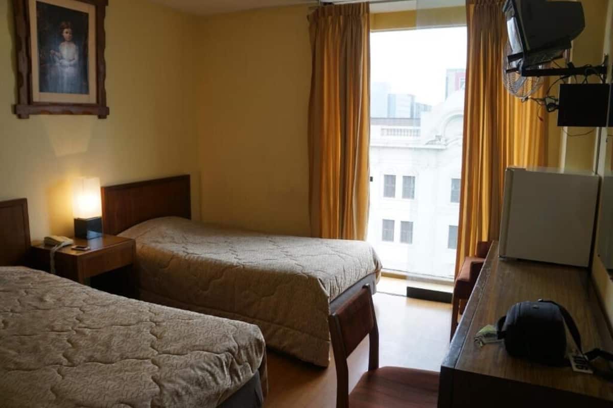 Classic Twin Room | Premium bedding, down comforters, pillowtop beds, desk
