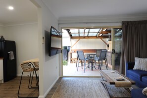 Smart TV, video games, Netflix, table tennis