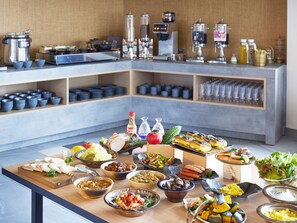Morgenmadsbuffet hver dag mod et gebyr