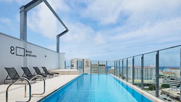 Pool auf dem Dach