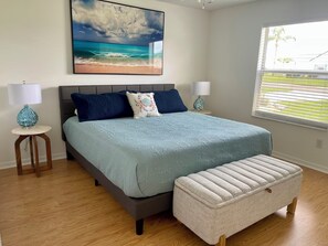 2 bedrooms, desk, iron/ironing board, free WiFi