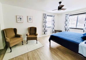 3 bedrooms, desk, blackout drapes, free WiFi