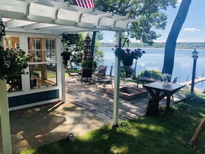 Property grounds - Lakefront Vacation Rental! Walk to Lake Michigan! (Manistee)