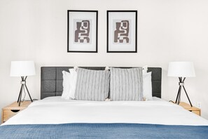 1 chambre, fer et planche Ă repasser, Wi-Fi, draps fournis