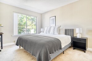 1 chambre, fer et planche Ă repasser, Wi-Fi, draps fournis