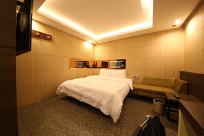 ห้องบิสซิเนสดับเบิล | ห้องเก็บเสียง, Wi-Fi ฟรี, ผ้าปูที่นอน