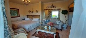 1 bedroom, iron/ironing board, free internet, bed sheets