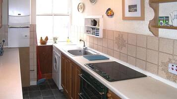 Fridge, microwave, oven, freezer