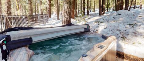 Bain à remous extérieur