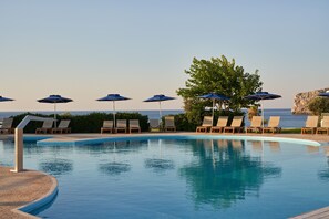 Indoor pool, seasonal outdoor pool