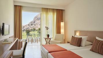 Double Room Inland View | Minibar, Schreibtisch, kostenloses WLAN, BettwÀsche