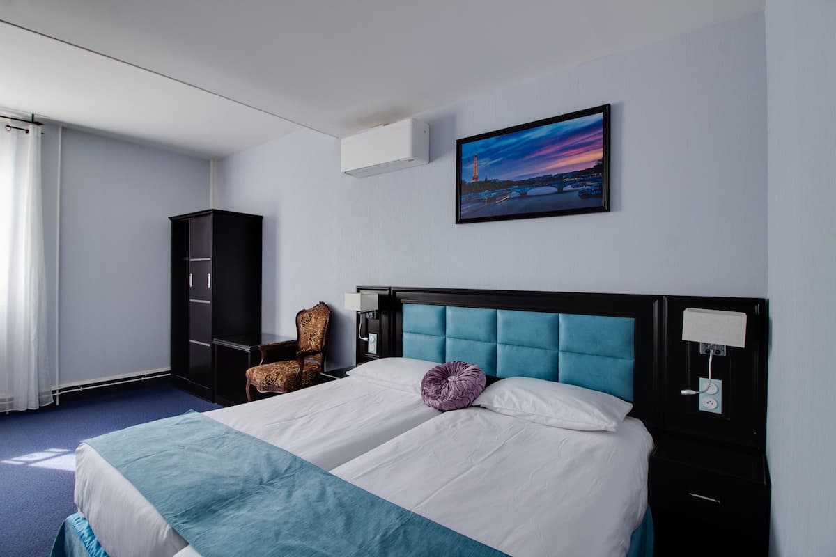 Camera Deluxe con 2 letti singoli | 1 camera, biancheria da letto di alta qualità, minibar