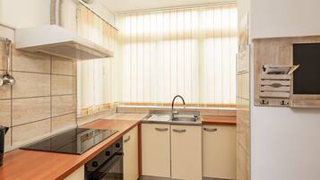 Apartment (Two Bedroom Apartment with Loggia and) | Private kitchen | Fridge