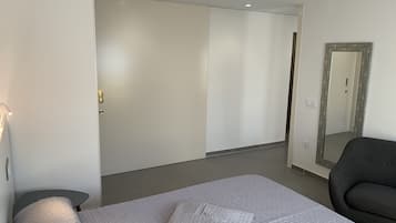 Suite Deluxe, 1 cama doble | Decoración individual, escritorio, espacio para trabajar con un portátil