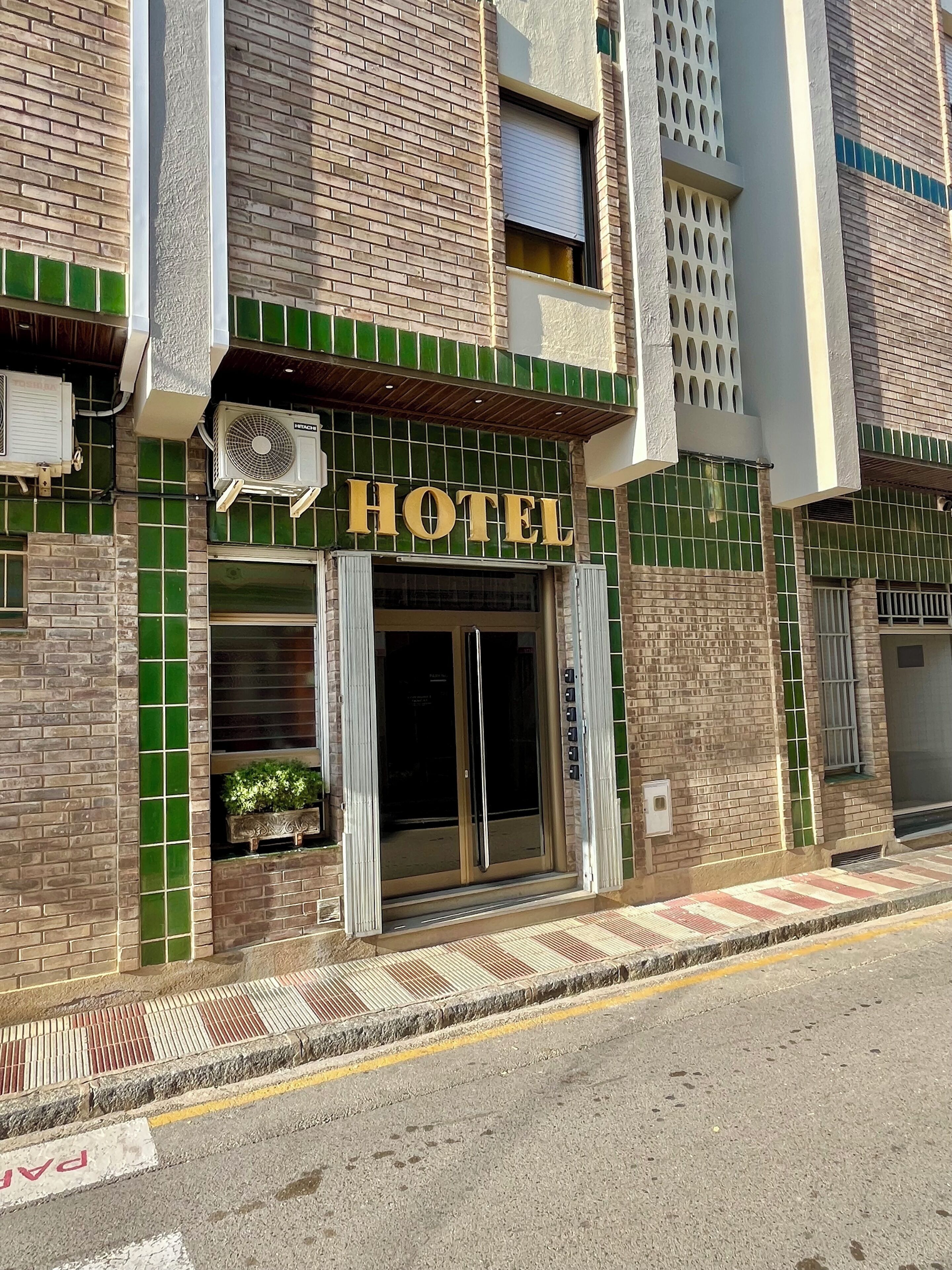 Voorkant van accommodatie