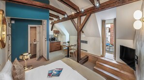 Grand studio suite | Hypoallergeen beddengoed, individueel gedecoreerd