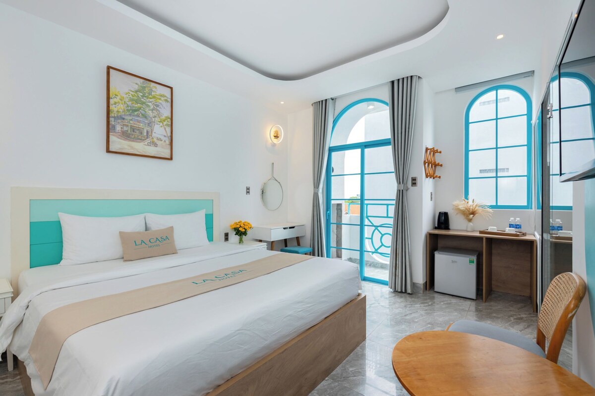 Superior Double Room | Premium bedding, desk, blackout curtains, soundproofing