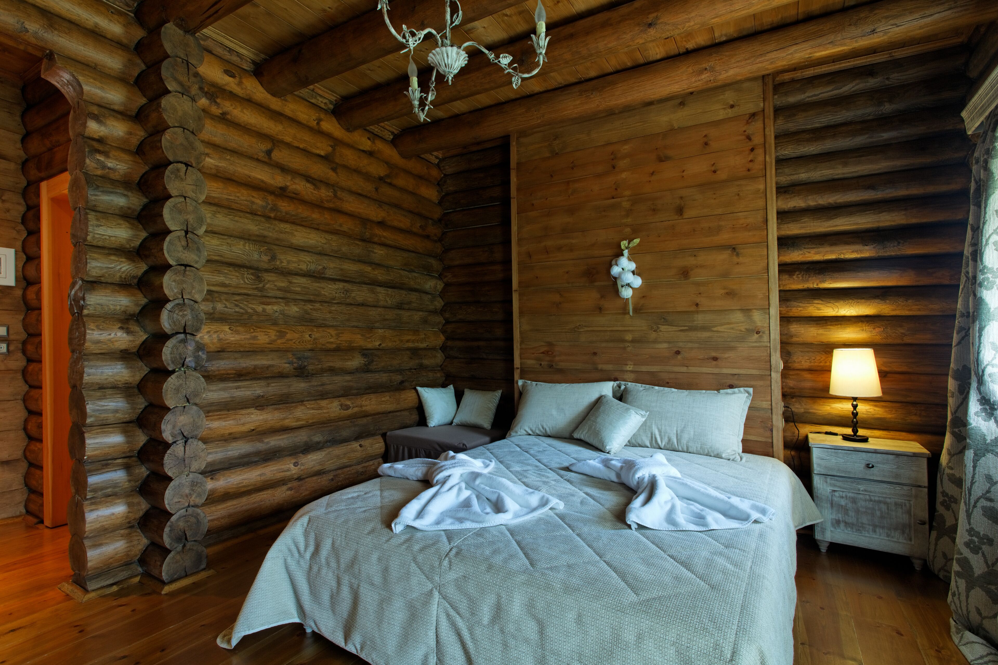 Premium bedding, down comforters, memory foam beds, in-room safe