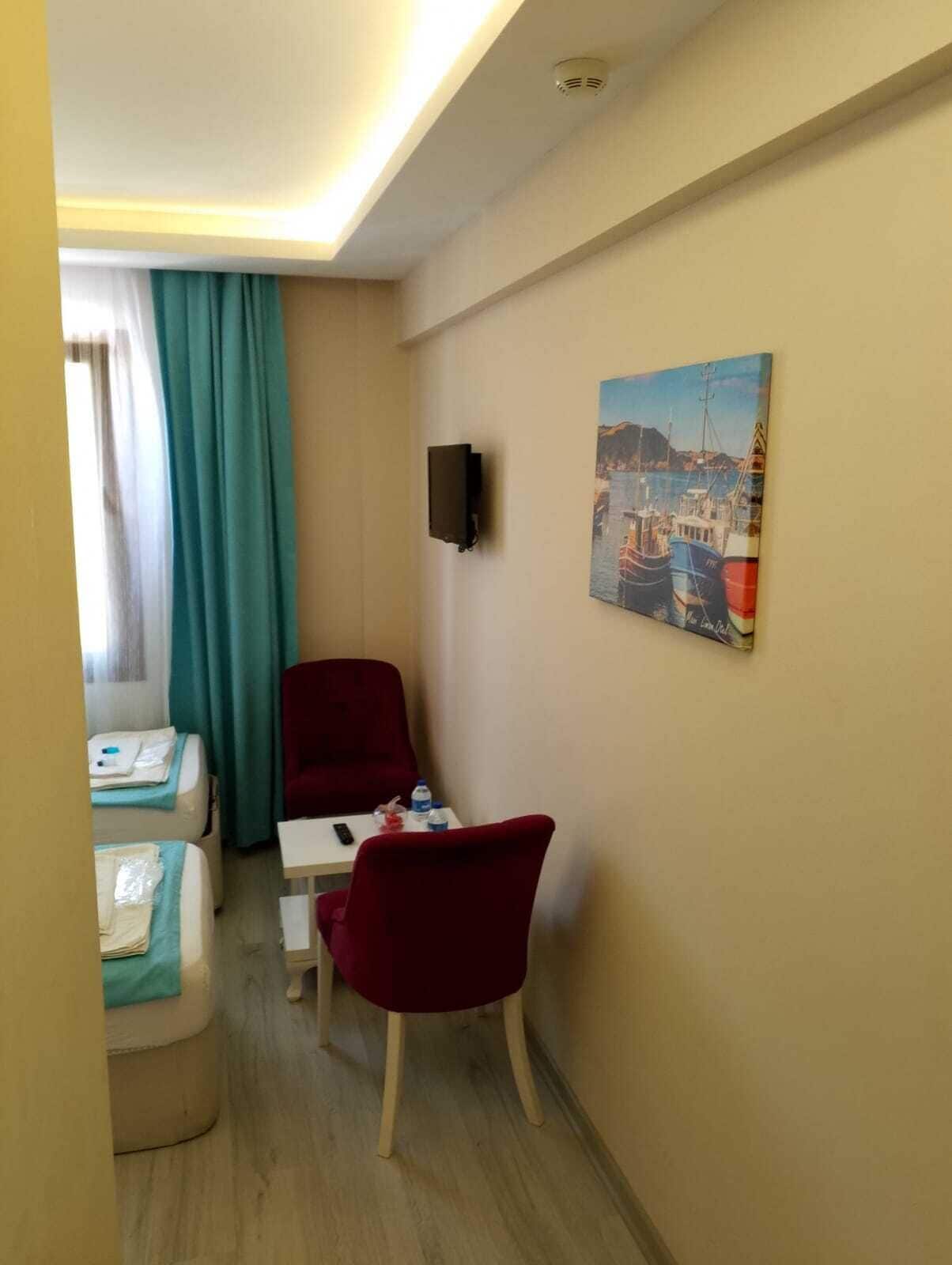 standart iki yatakli oda | 1 bedroom, premium bedding, minibar, desk