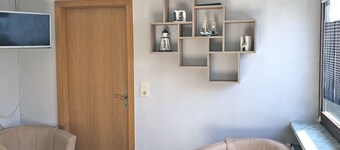 "Unsere Lütte" close to the beach, central, directly at the spa gardens