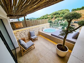 Superior-Doppelzimmer, Whirlpool | Eigener Whirlpool