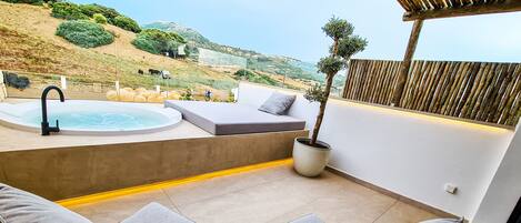 高级双人房, 热水浴缸 | 私人 SPA 浴缸