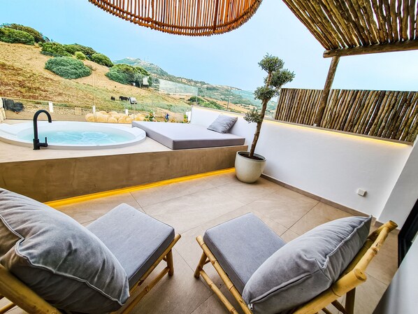 Superior-Doppelzimmer, Whirlpool | Eigener Whirlpool