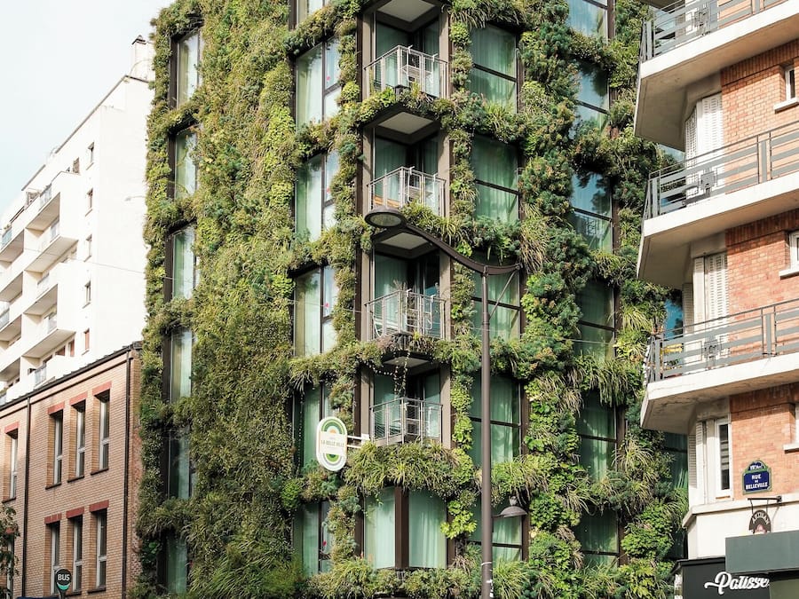 Fachada da propriedade