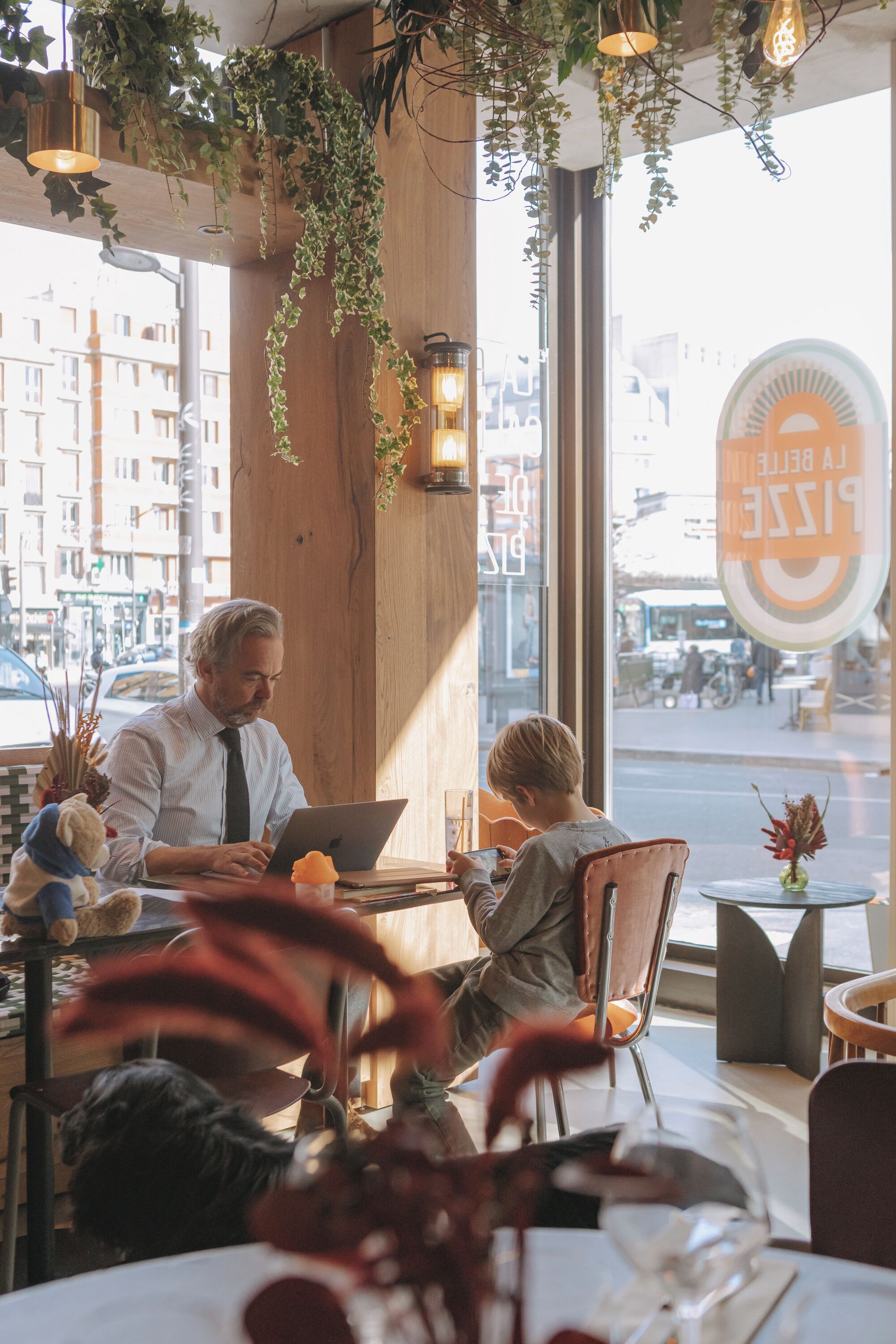 breakfast, lunch, dinner served; italian cuisine