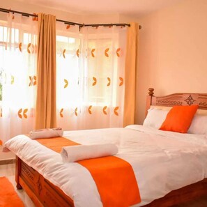 2 bedrooms, in-room safe, desk, free WiFi - Wawa Lifestyle Residency Serviced Apartments (WIFI, NETFLIX, DSTv) (Nairobi)