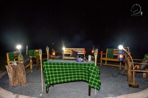 Cabin, 1 Queen Bed | Balcony